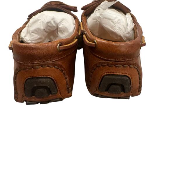 J. Crew Leather Driving Shoes Low Top Round Toe Brown Size US 10.5 NWOB - Picture 11 of 11